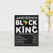 Carte Black King Juneteenth 1865 (Fleur jaune)