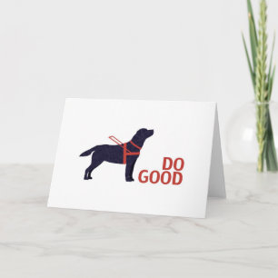 Carte Black Lab - Do Good - Service Chig - Labrador