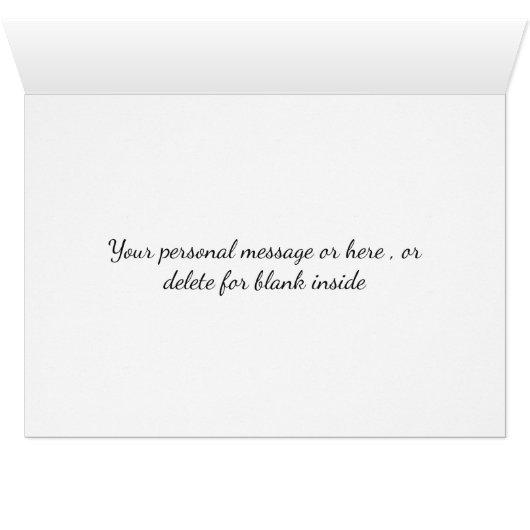 Carte Black Lab Sympathy - Sympathy chien - Perte  (Intérieur Horizontal (Bas))