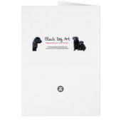 Carte Black Lab Sympathy - Sympathy chien - Perte  (Dos)