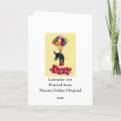 Carte Black Labrador collection LOVE (Dos)