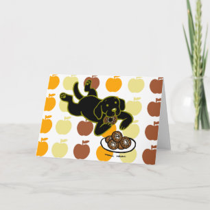 Carte Black Labrador et Doughnut !
