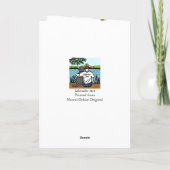 Carte Black Labrador et papa 2 (Dos)