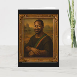 Carte Black Mana Lisa Homme Afro-Américain Histoire Noir