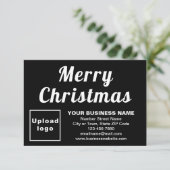Carte Black | Noël | Business | Petite salutation plate (Debout devant)