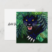 Carte Black Panther Spirit of the Jungle (Devant / Derrière)