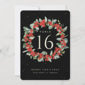 Carte Black Red Berries+Eucalyptus (Dos)