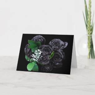 CARTE BLACK ROSES