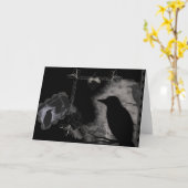 Carte Black Roses and Ravens Card (Fleur jaune)