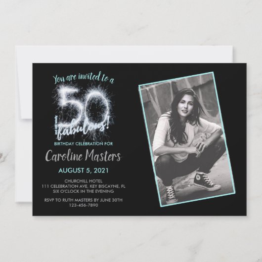Carte Black Silver 50 et toujours Fabuleux 50e anniversa (Devant)