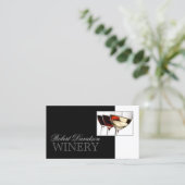 Carte Black & White de la vinerie de sommelier (Debout devant)