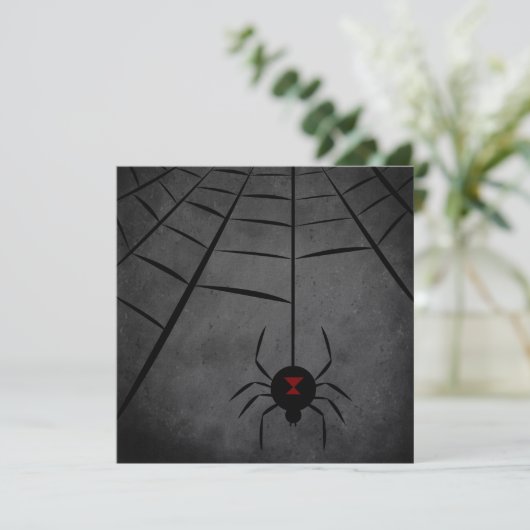 Carte Black Widow Web (Debout devant)