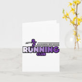 Carte Blacksburg New School Running Club  (Fleur jaune)