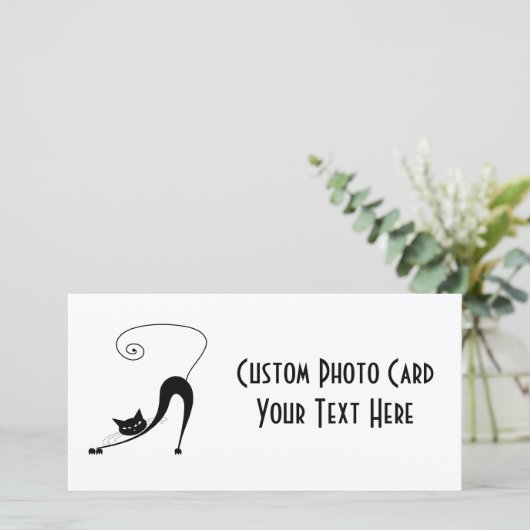 Carte Blacksy Kitty 2 (Debout devant)