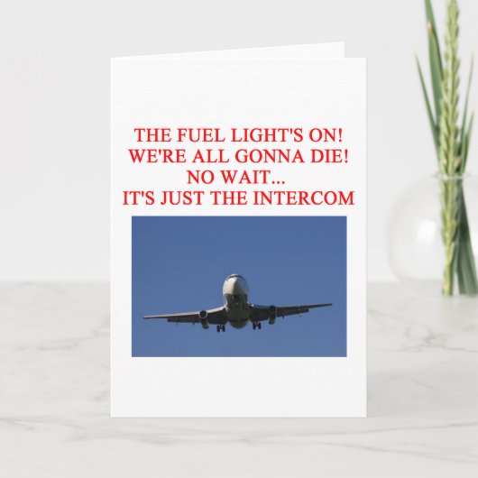 Carte blague de la compagnie PILOT (Devant)