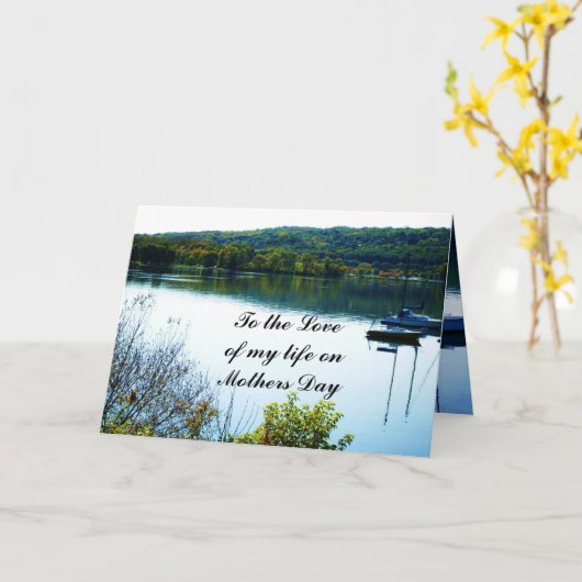 CARTE BLAGUE DE LA FÊTE DES MÈRES DE LA COPINE (Fleur jaune)