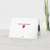 CARTE BLAGUE DE LA FÊTE DES MÈRES POUR PETITE AMIE (Dos)