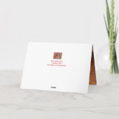 Carte Blague de vache Joyeux anniversaire (Dos)