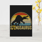 Carte Blague drôle de Pi Day - Enseigner les maths avec  (Fleur jaune)