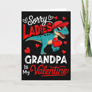 Carte Blague drôle pour dames Grand-père est mon T-rex d
