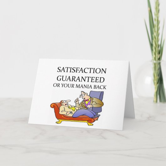 Carte blague PSYCHOLOGIQUE (Devant)