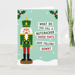 Carte Blague sur le casse-noisette de Noël