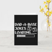 Carte Blagues de Papa de Base Chargement Rétro Drôle Cri (Fleur jaune)