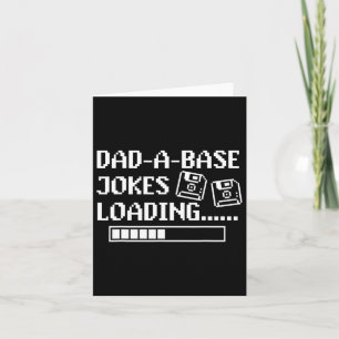 Carte Blagues de Papa de Base Chargement Rétro Drôle Gên