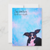 Carte Blair Sky Doggie Blue Sky (Devant)