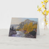 Carte blanc (Fleur jaune)