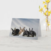 Carte Blanc de ~ de bébés de l'Indiana à l'intérieur (Fleur jaune)