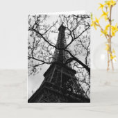 Carte Blanc de Paris de Tour Eiffel toutes les (Fleur jaune)