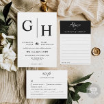 Carte Blanc et Noir clair et simple Mariage<br><div class="desc">Cartes de conseil Mariage personnalisées - Cherish Heart Messages des invités Faites encore plus spécial votre journée de mariage avec nos cartes de conseil de mariage personnalisées! Ces cartes de conseil pour la douche nuptiale magnifiquement conçues permettent aux invités de partager leurs meilleurs conseils de mariage, leurs voeux sincères et...</div>