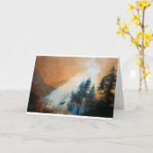 CARTE BLANC MAJESTY DU MATIN (Fleur jaune)