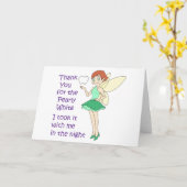 Carte Blanc pâle (Fleur jaune)