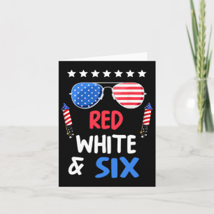 Carte Blanc Rouge Et Six Ans 4 juillet Indepen