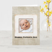 Carte Blanc simple (Fleur jaune)