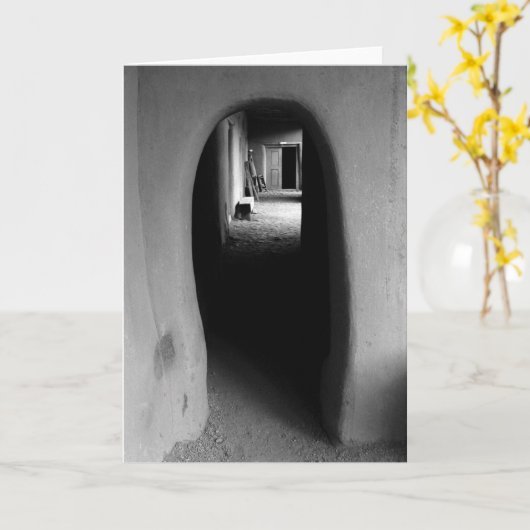 Carte blanche (Fleur jaune)