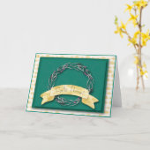 Carte blanche (Fleur jaune)