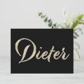 Carte blanche (Debout devant)