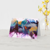 Carte blanche (Fleur jaune)