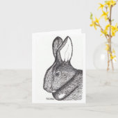 Carte blanche (Fleur jaune)