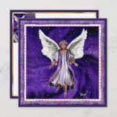 Carte blanche Âme Violette (Devant / Derrière)