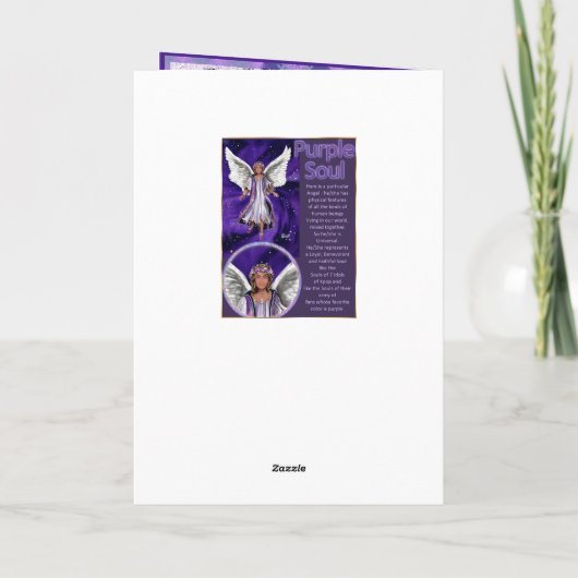 Carte blanche âme violette (Dos)