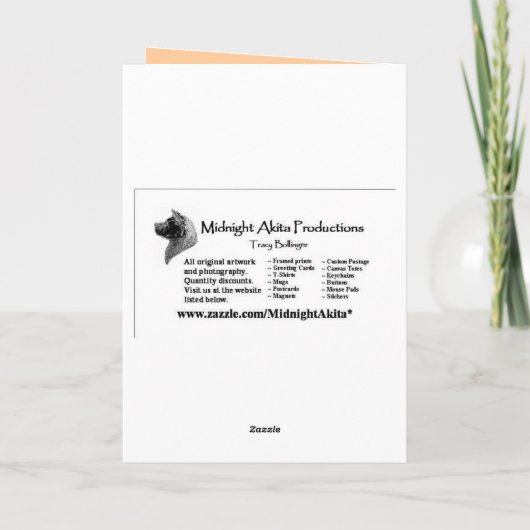 Carte blanche Angel de plage (Dos)