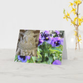 Carte blanche Angel Friends (Fleur jaune)