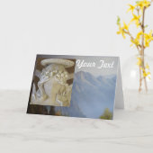 Carte blanche Angel Friends (Fleur jaune)