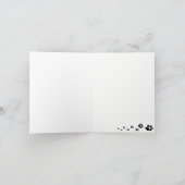 carte blanche Australian Shepherd dans la neige (Intérieur)