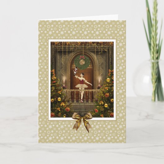 Carte blanche Ballerina et Nutcracker (Devant)