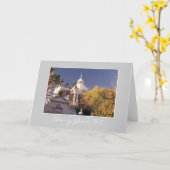 Carte blanche 'Belvedere Guest House Tower' (Fleur jaune)